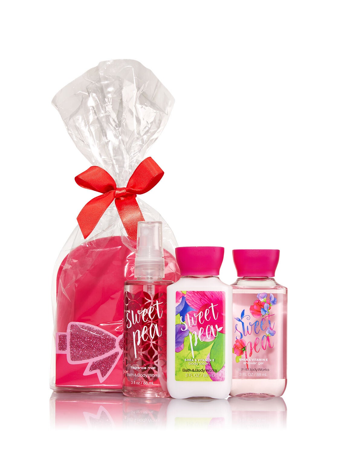 Sweet Pea Mini Scents & Sparkle Gift Set - Bath And Body Works