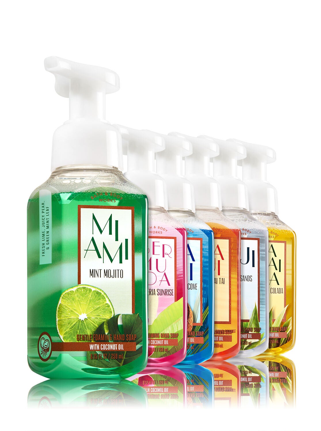 Destinations 6-Pack Gentle Foaming Soap - Bath And Body Works