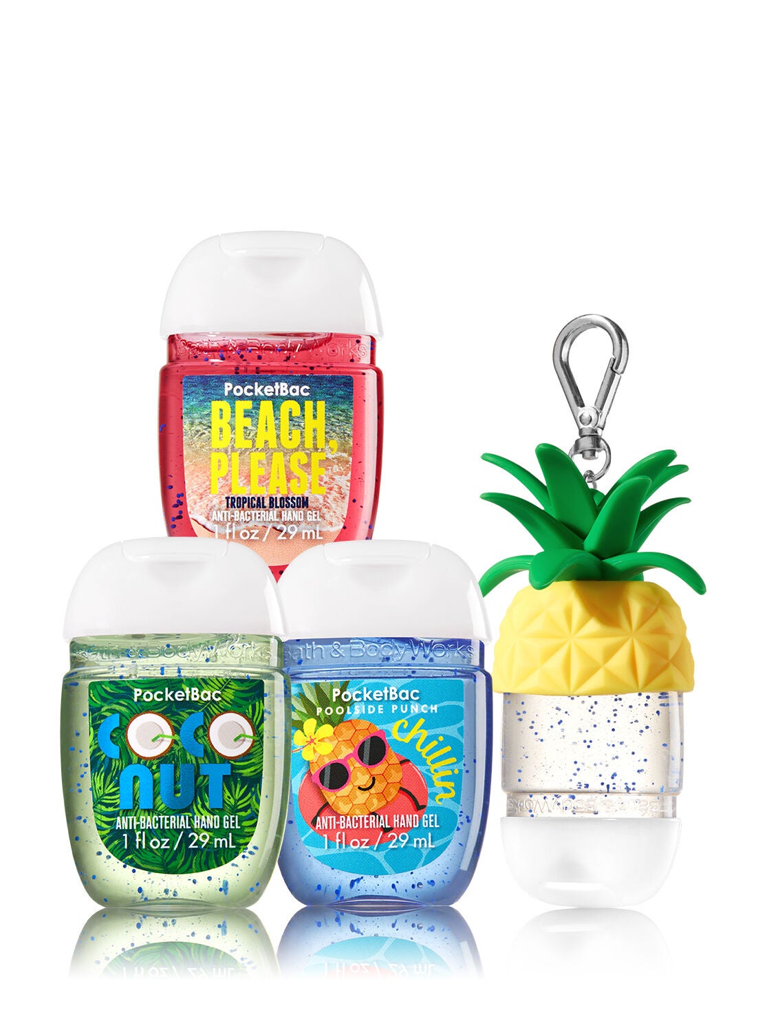 Beach Favorites 3-Pack PocketBac & Holder - Bath And Body Works