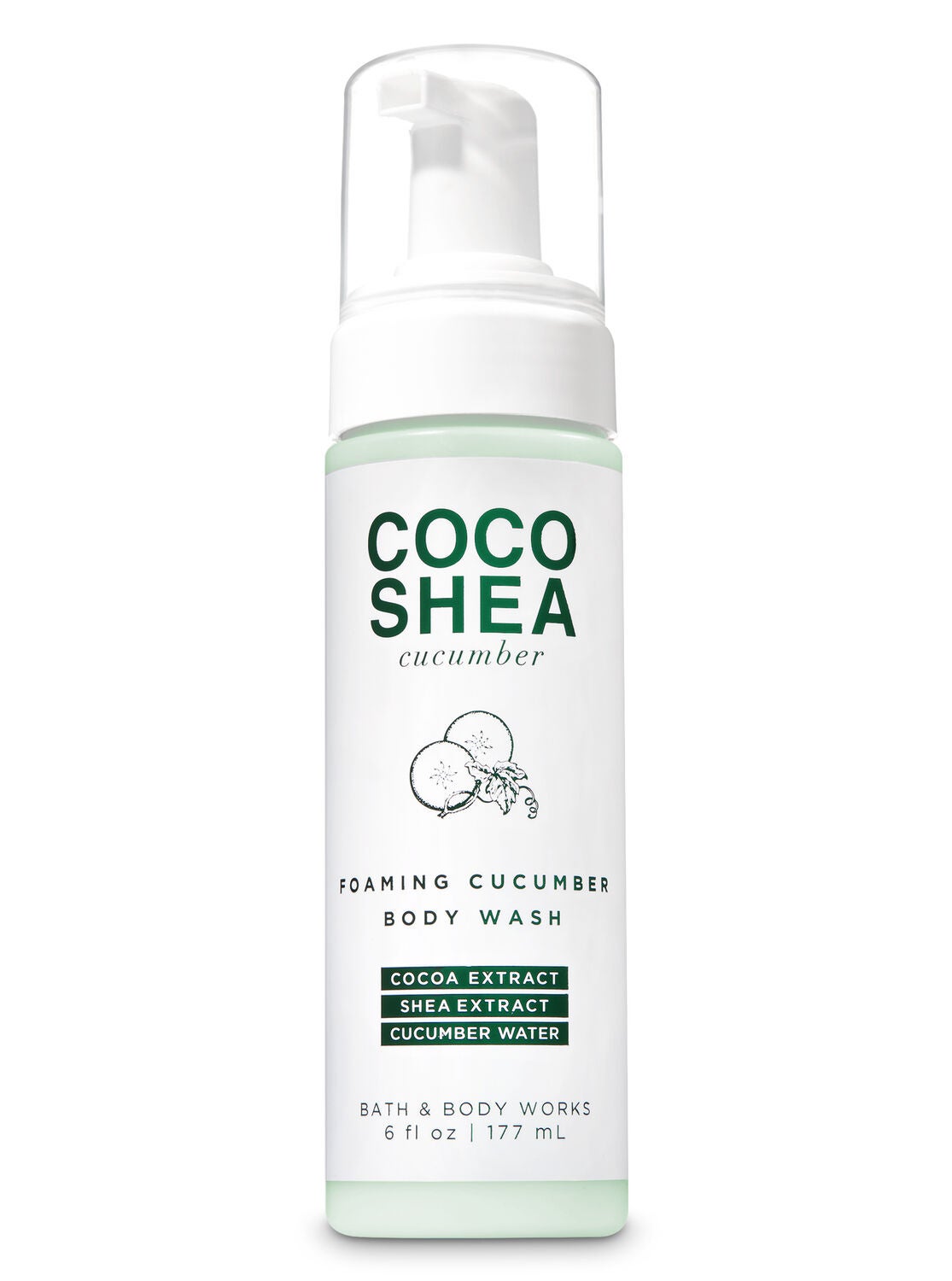 CocoShea Cucumber Foaming Cucumber Body Wash - Bath And Body Works
