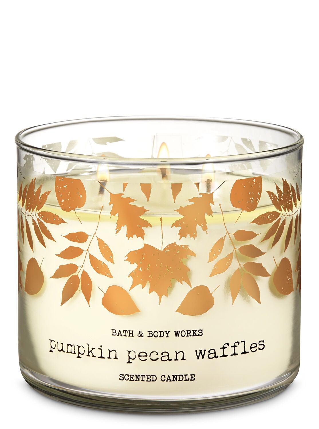 Pumpkin Pecan Waffles 3-Wick Candle - Bath And Body Works
