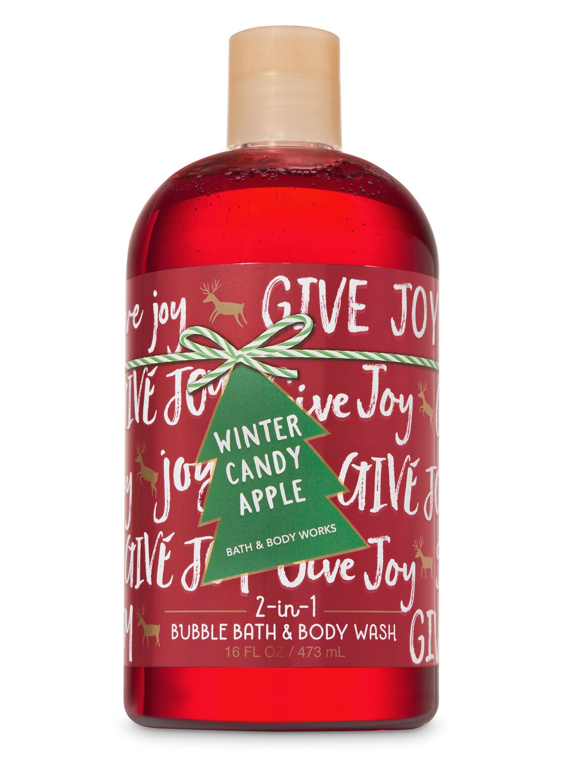 Signature Collection Winter Candy Apple 2-in-1 Bubble Bath & Body Wash - Bath And Body Works