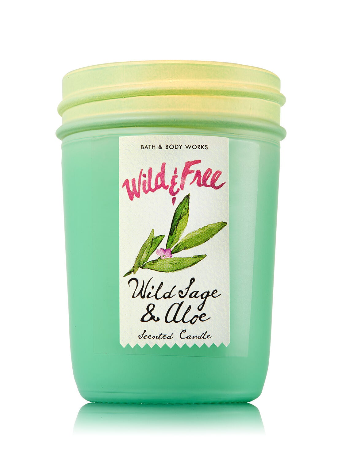 Wild Sage & Aloe Medium Candle - Bath And Body Works