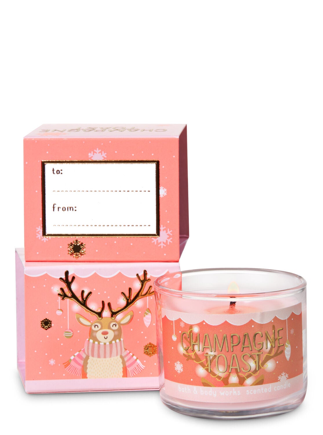 Champagne Toast Mini Candle - Bath And Body Works