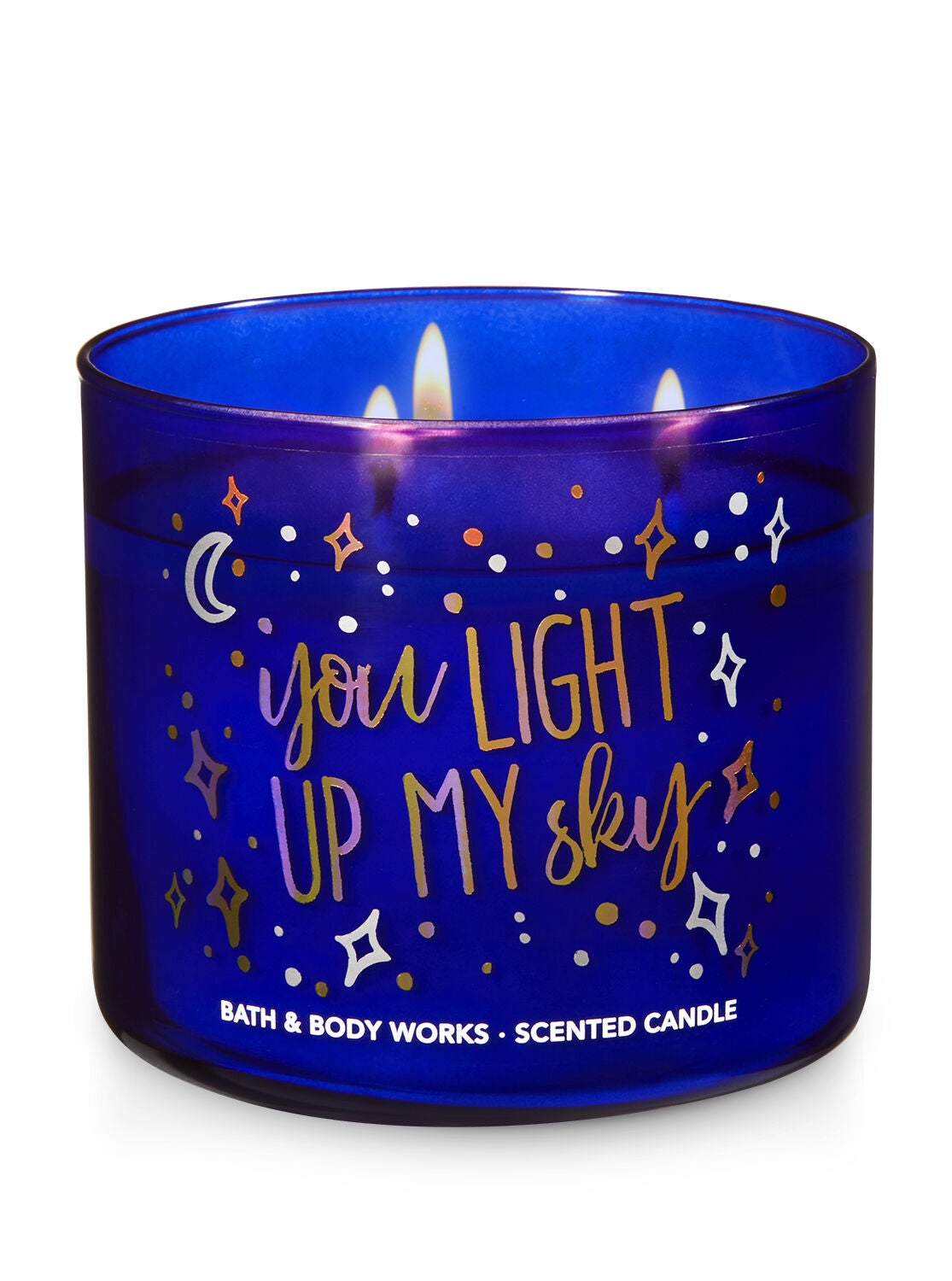 Lavender Vanilla 3-Wick Candle - Bath And Body Works