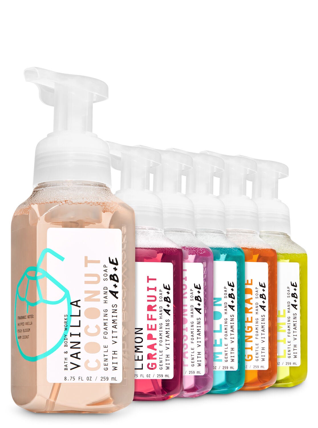 Vitamin Boost Gentle Foaming Hand Soap, 6-Pack - Bath And Body Works