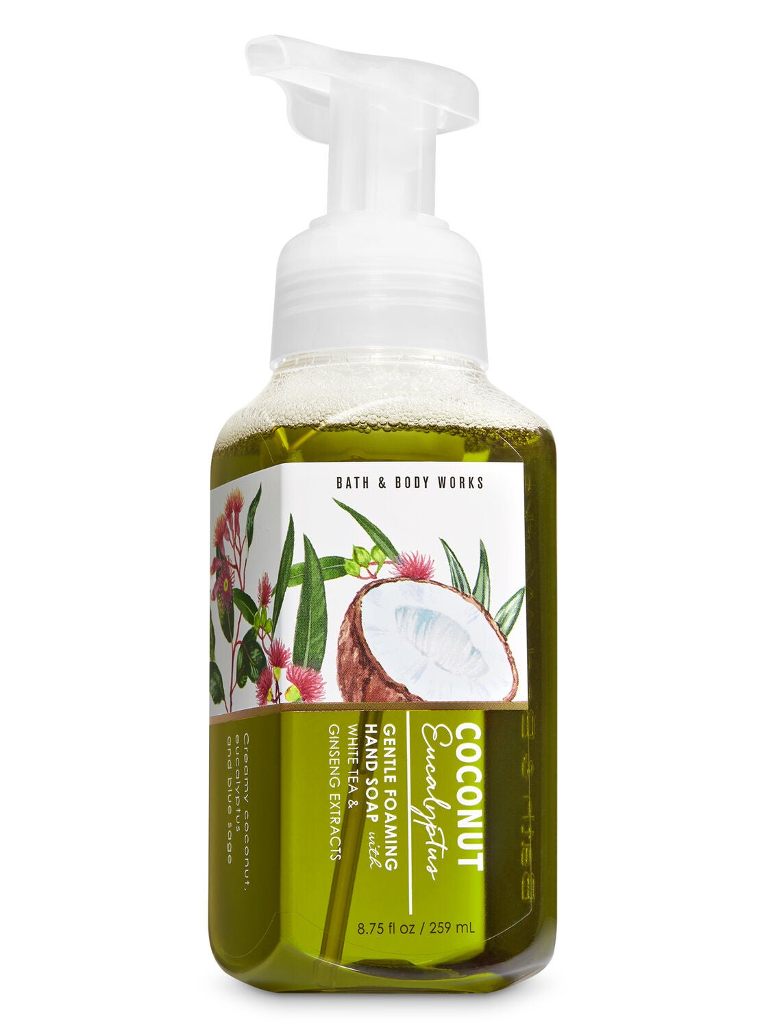 coconut eucalyptus gentle foaming hand soap bath body works bath and body works hand soap dispenser