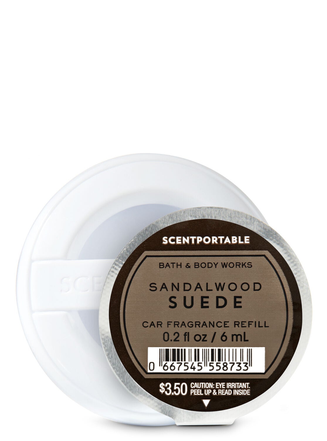 Sandalwood Suede Scentportable Fragrance Refill - Bath And Body Works