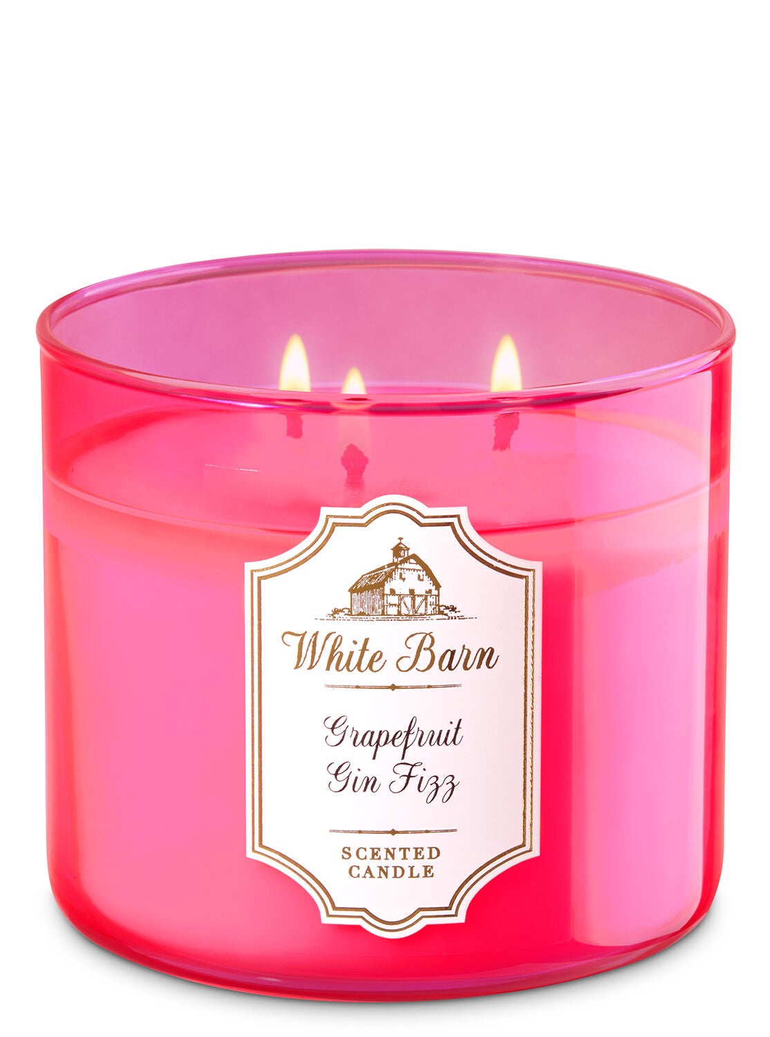 White Barn Grapefruit Gin Fizz 3-Wick Candle - Bath And Body Works