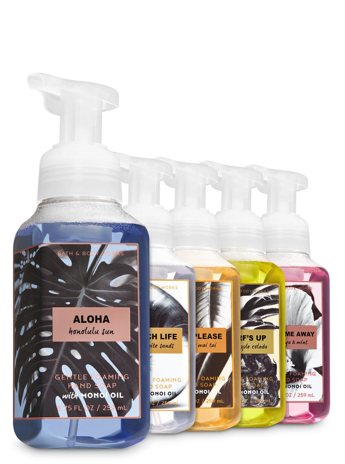 Washed Ashore 5-Pack Gentle Foaming Hand Soap - Bath And Body Works