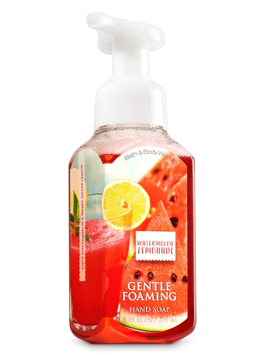 Watermelon Lemonade Gentle Foaming Hand Soap - Bath And Body Works