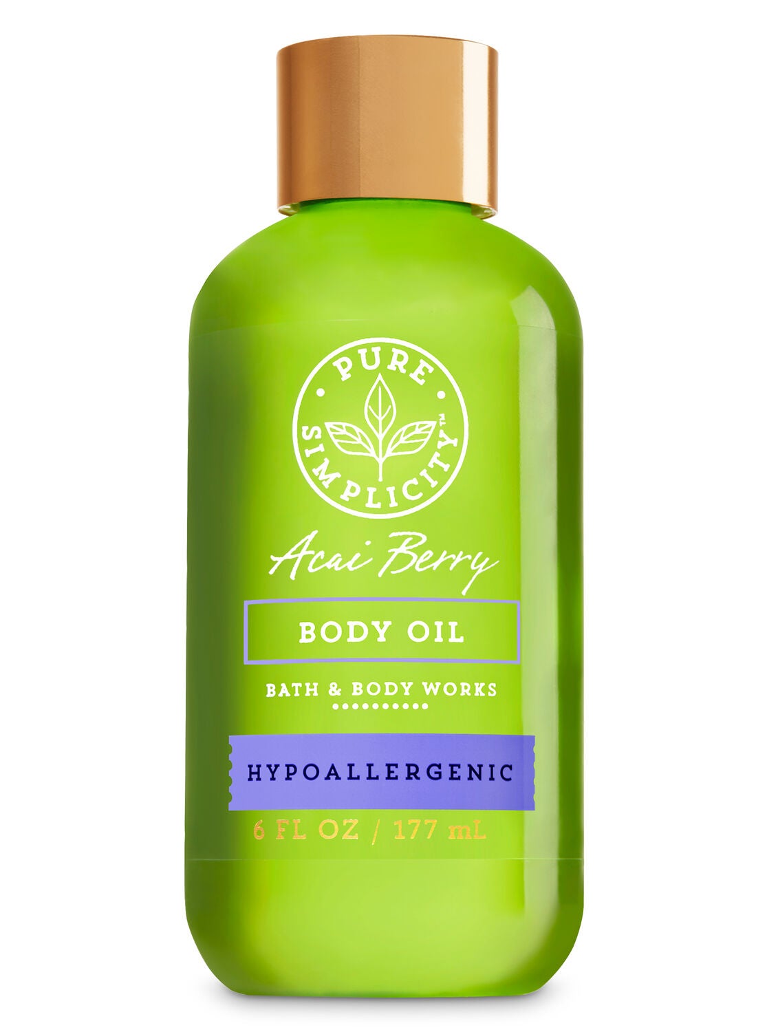 Acai Berry Body Oil - Bath And Body Works