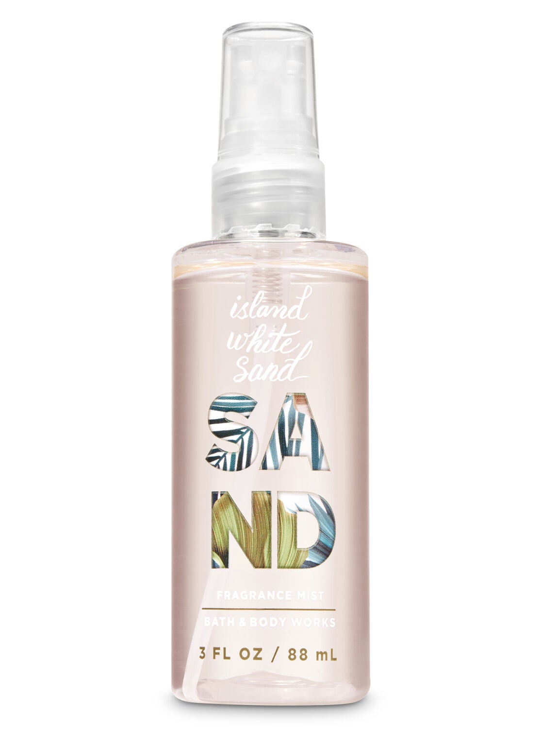 Signature Collection Island White Sand Travel Size Fine Fragrance Mist - Bath And Body Works