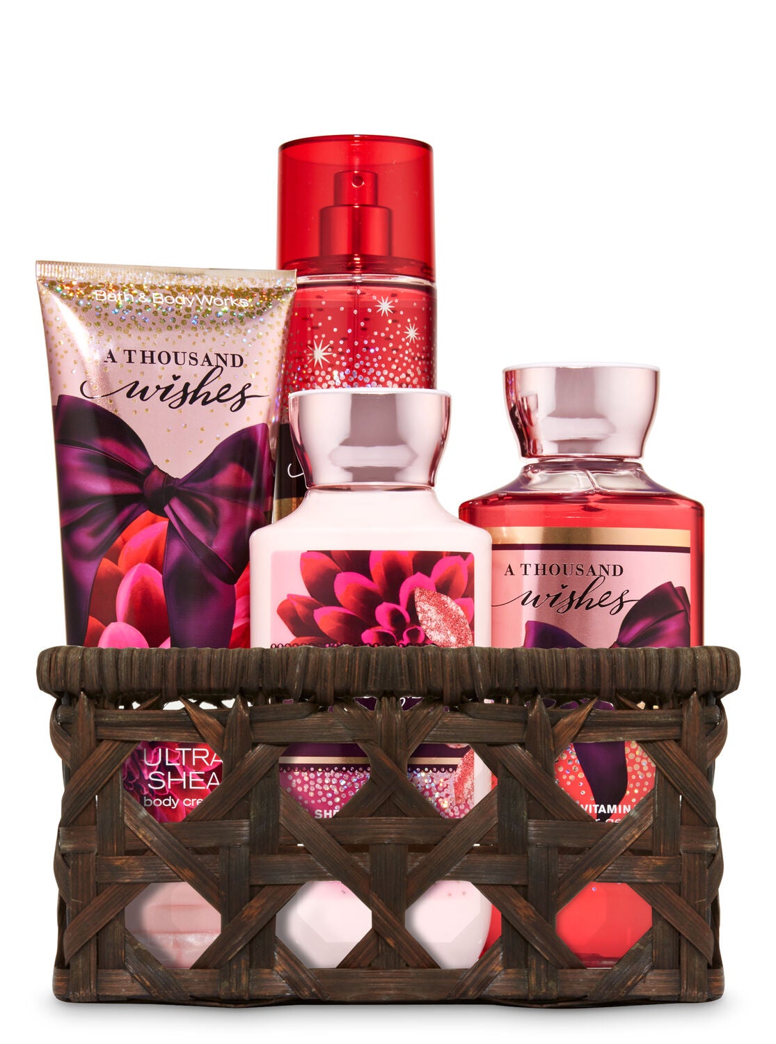 A Thousand Wishes Basket of Favorites Gift Kit - Bath And Body Works