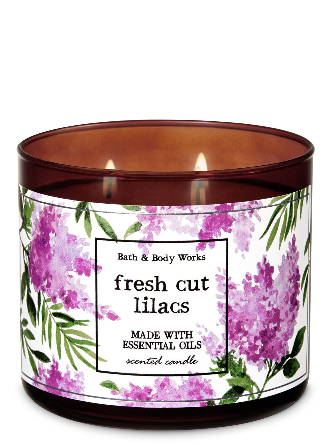 Fresh Cut Lilac 3-Wick Candle - Bath And Body Works