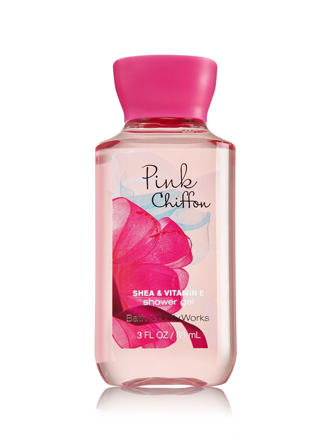 Signature Collection Pink Chiffon Travel Size Shower Gel - Bath And Body Works