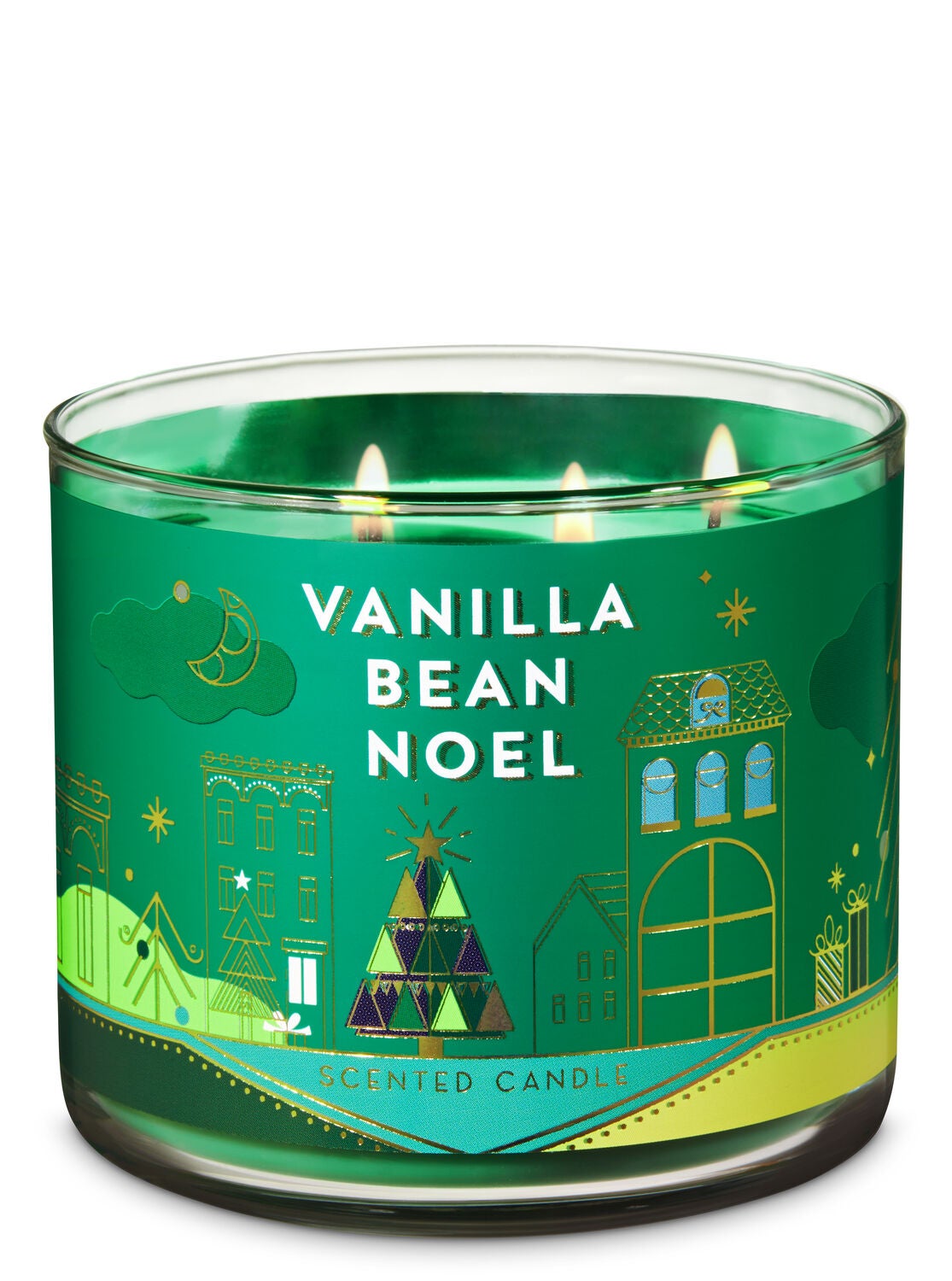 Vanilla Bean Noel 3-Wick Candle - Bath And Body Works