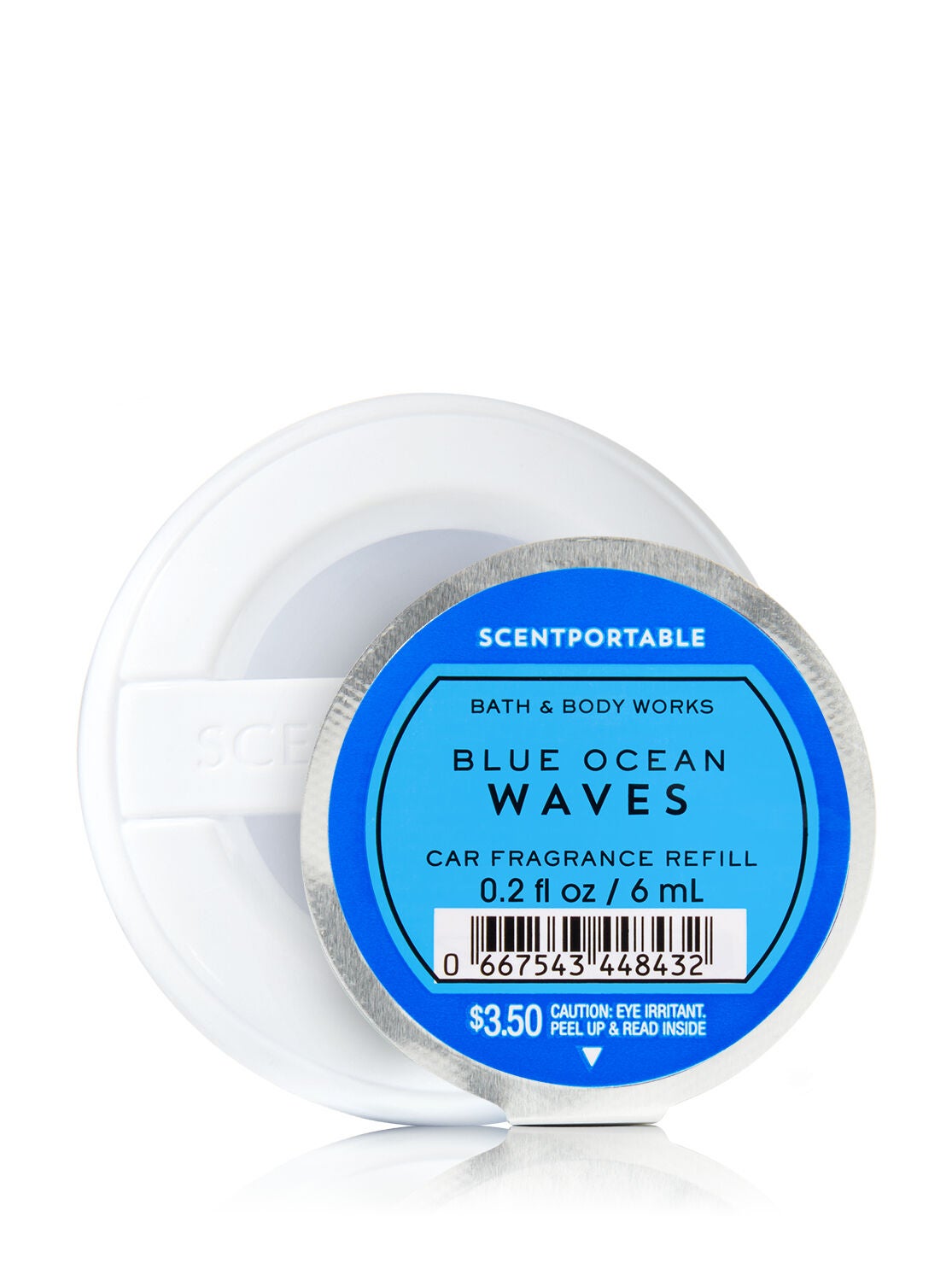 Blue Ocean Waves Scentportable Fragrance Refill - Bath And Body Works