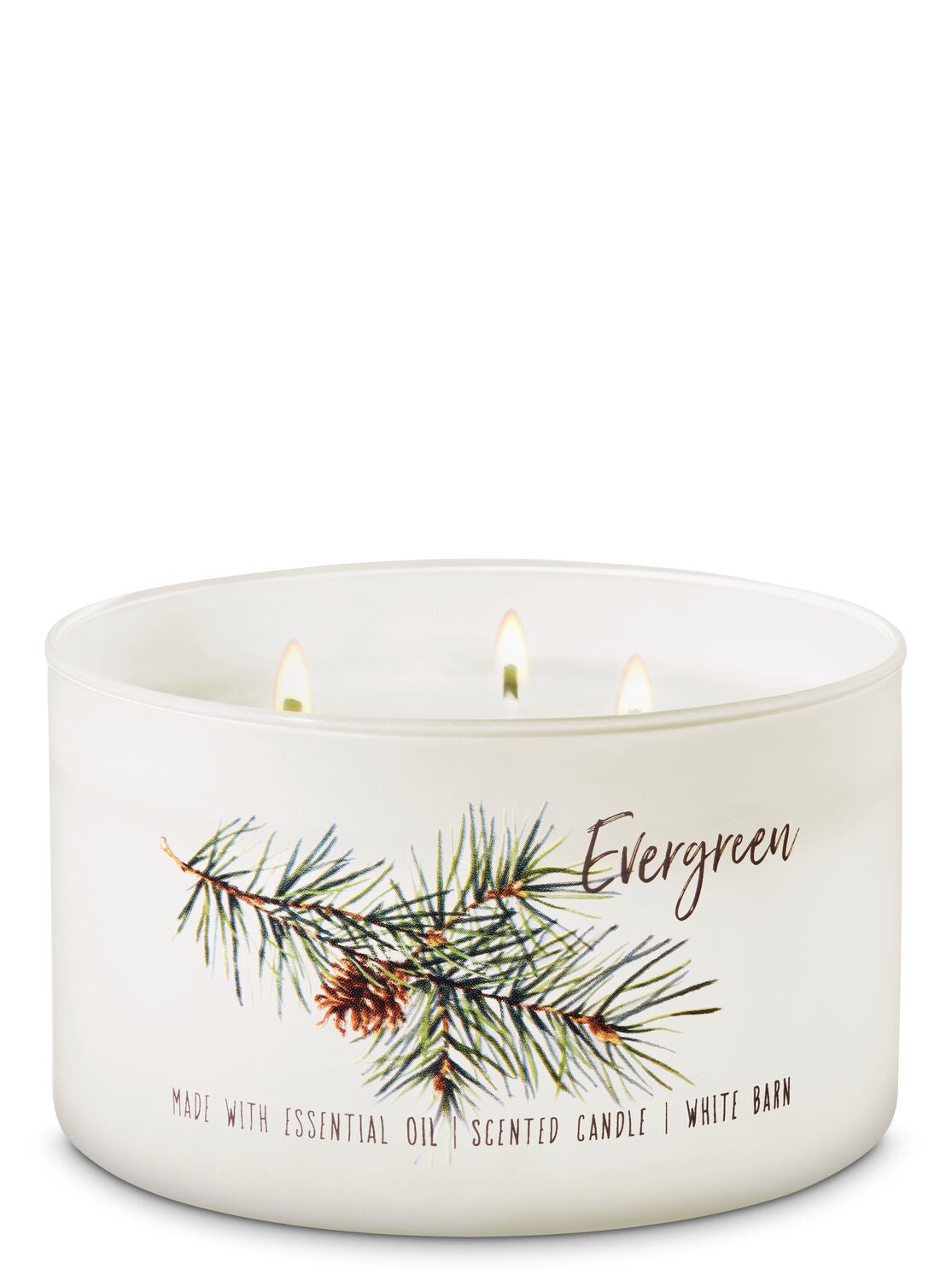 Evergreen 3-Wick Candle - Bath And Body Works