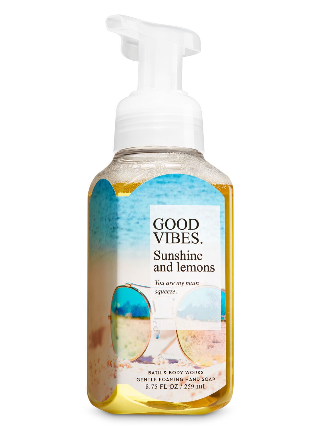 Sunshine & Lemons Gentle Foaming Hand Soap - Bath And Body Works