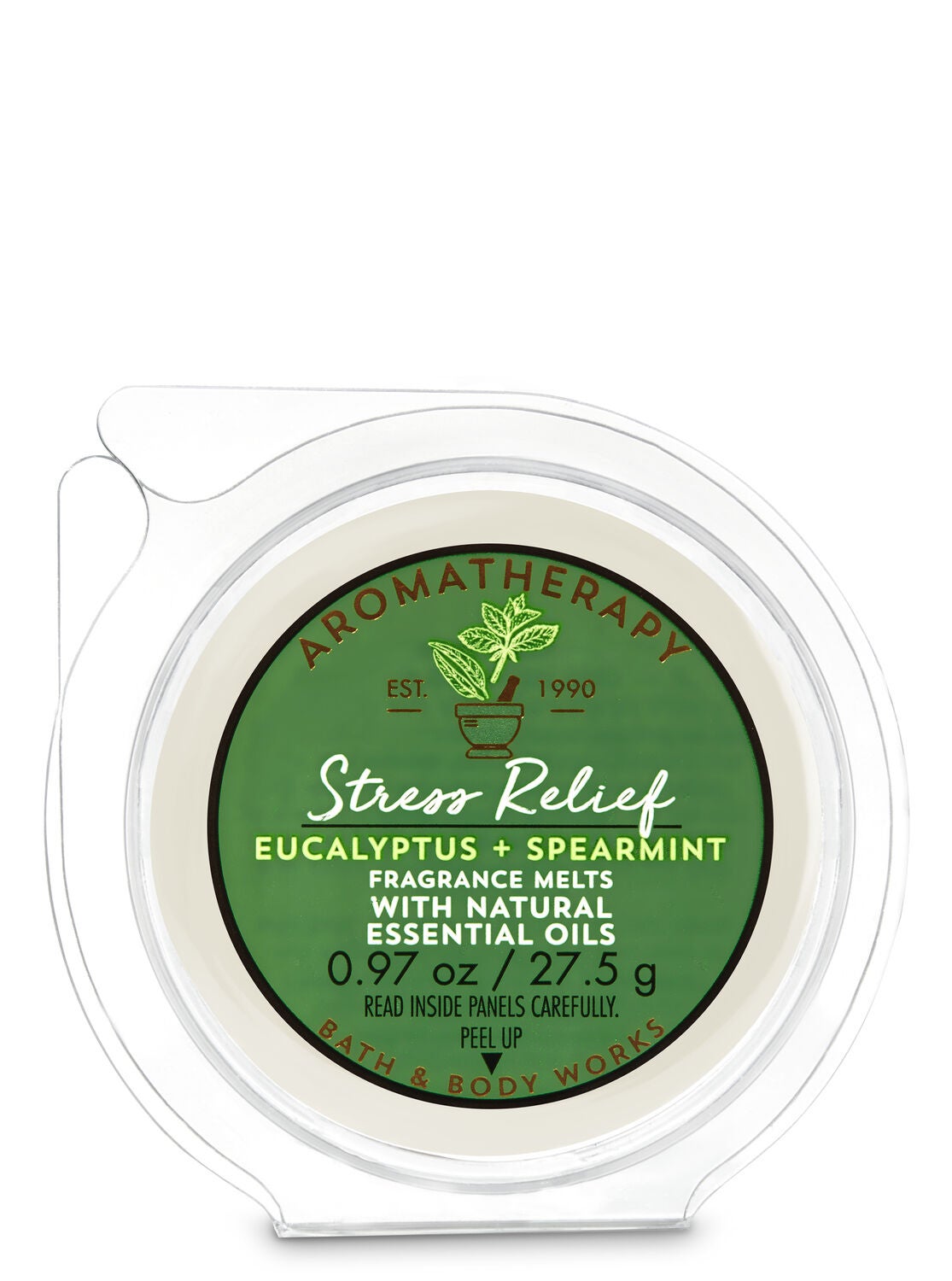 Stress Relief - Eucalyptus & Spearmint Fragrance Melt - Bath And Body Works