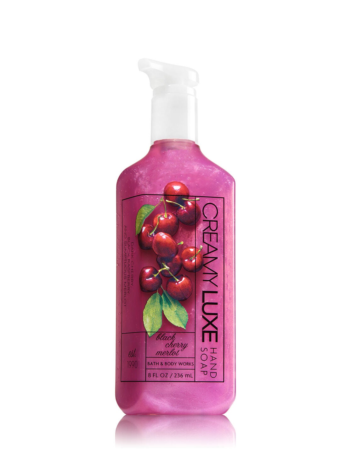 Black Cherry Merlot Creamy Luxe Hand Soap - Bath And Body Works
