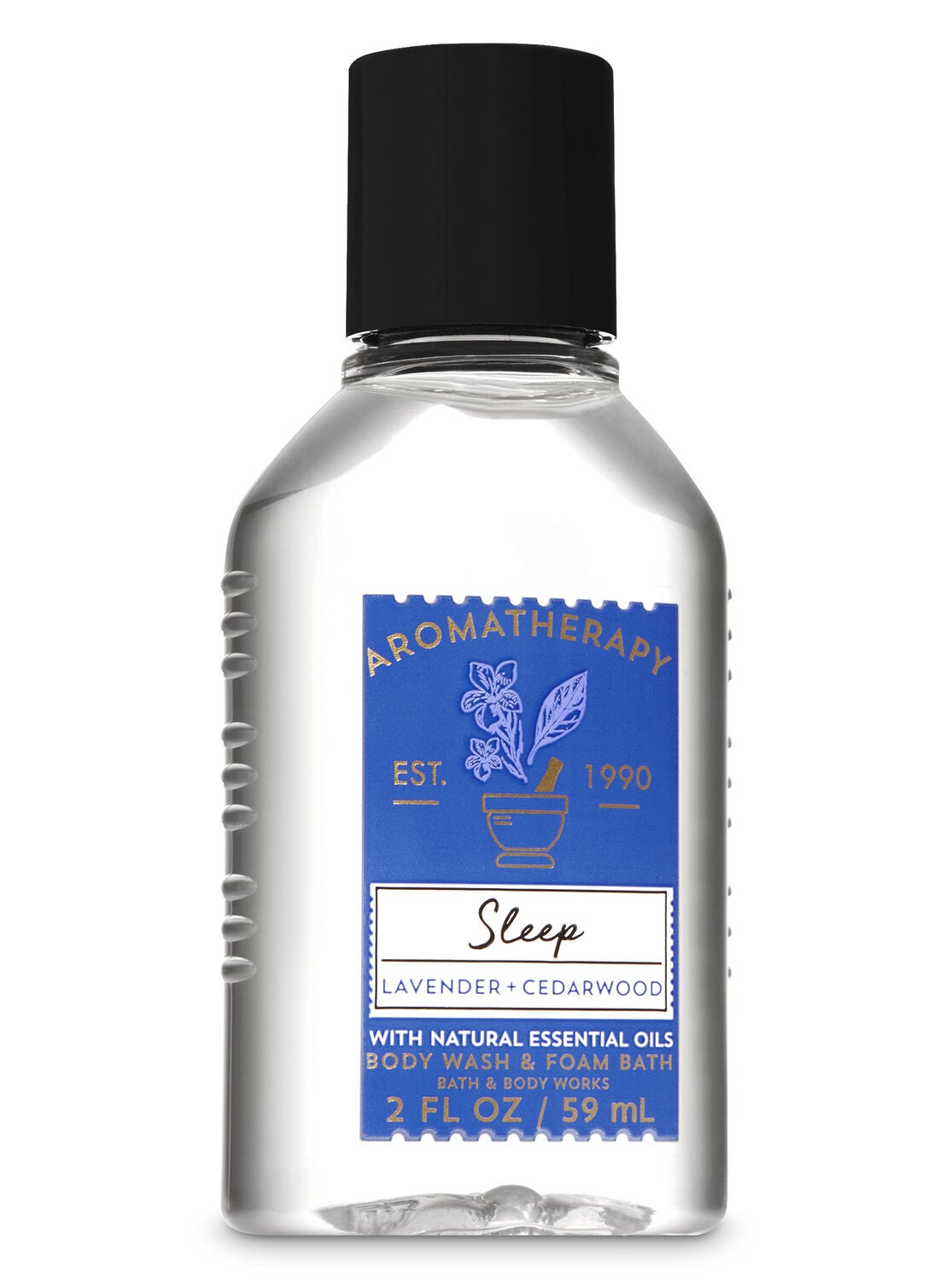 Aromatherapy Sleep - Lavender & Cedarwood Travel Size Body Wash & Foam Bath - Bath And Body Works