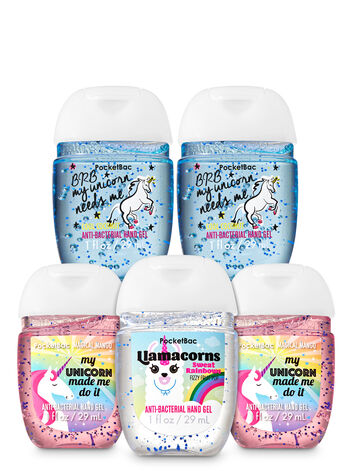  Unicorn Speed 5-Pack Pocketbac Sanitizer - Bath And Body Works