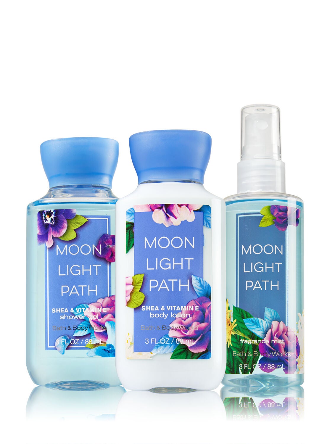 Signature Collection Moonlight Path Travel Size Daily Trio - Bath And Body Works
