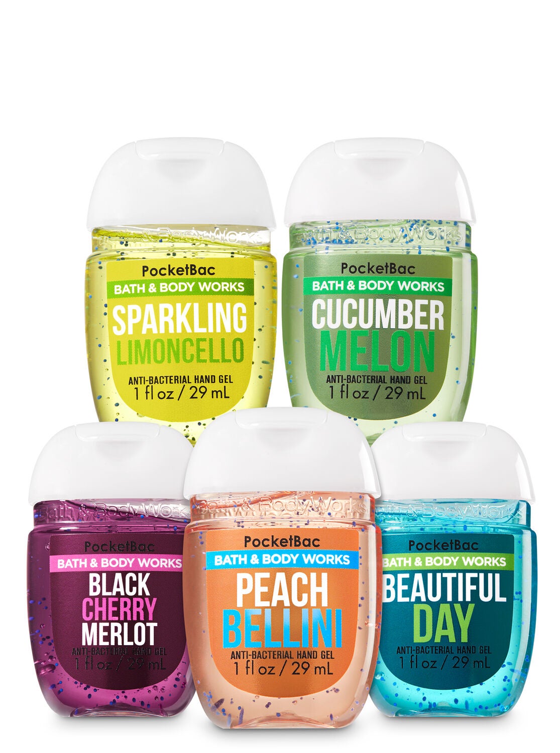 Fresh Picks PocketBac Hand Sanitizers, 5-Pack - Bath And Body Works