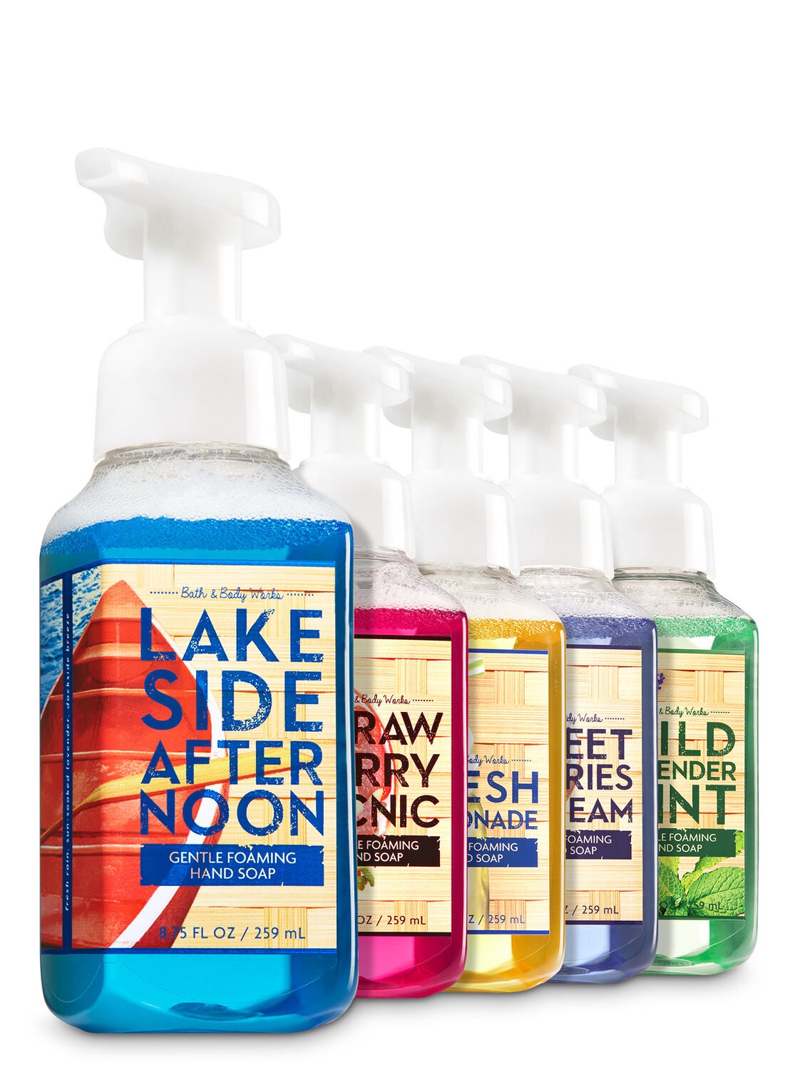 Afternoon Picnic 5-Pack Gentle Foaming Soap - Bath And Body Works