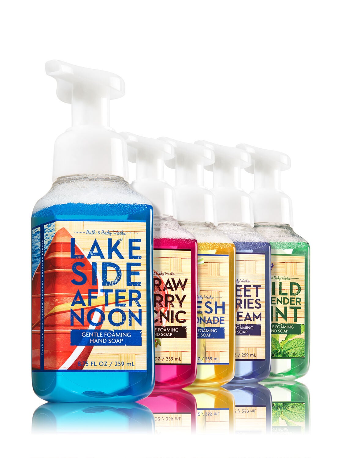 Afternoon Picnic 5-Pack Gentle Foaming Soap - Bath And Body Works