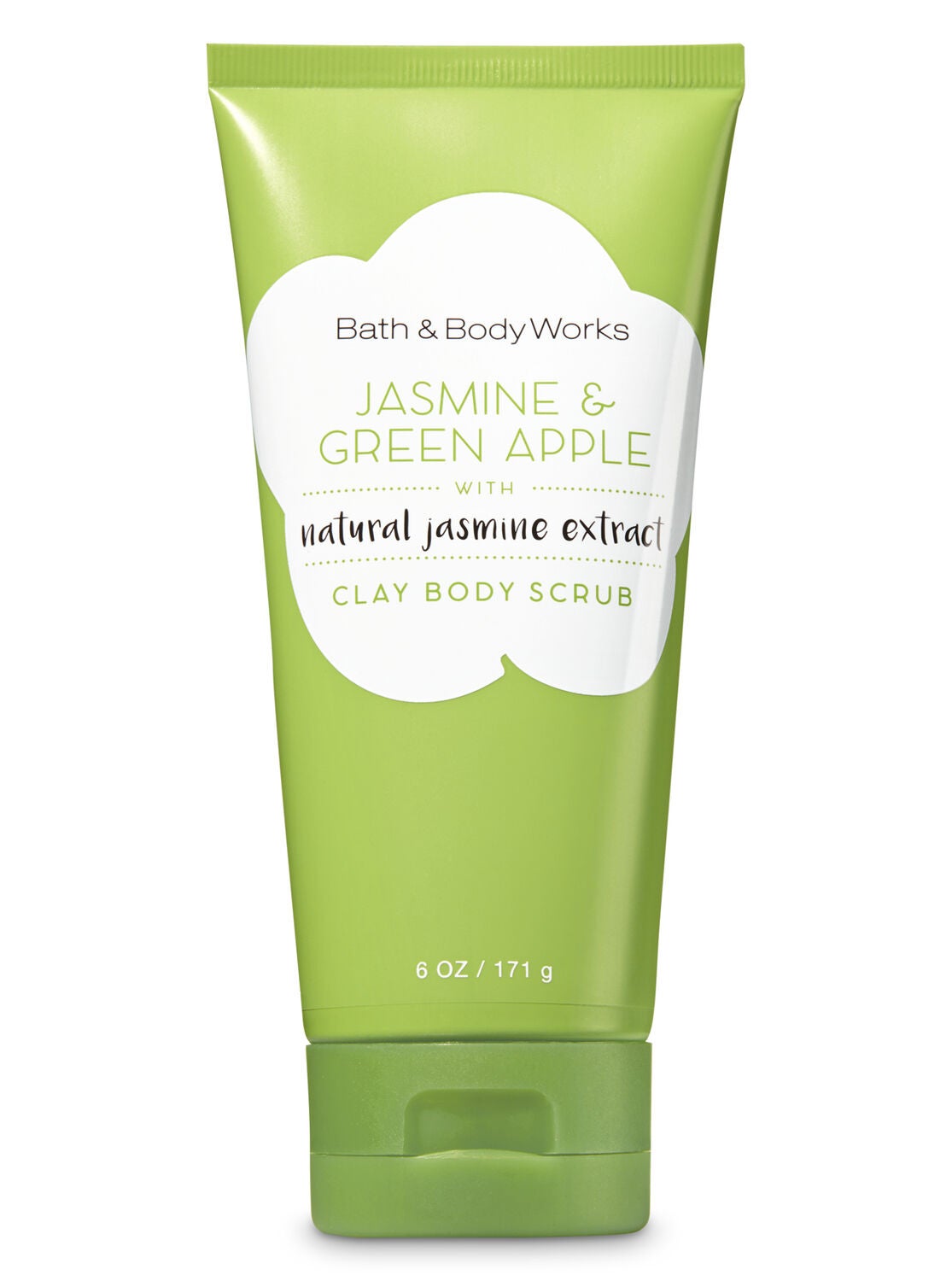 Signature Collection Jasmine & Green Apple Clay Body Scrub - Bath And Body Works
