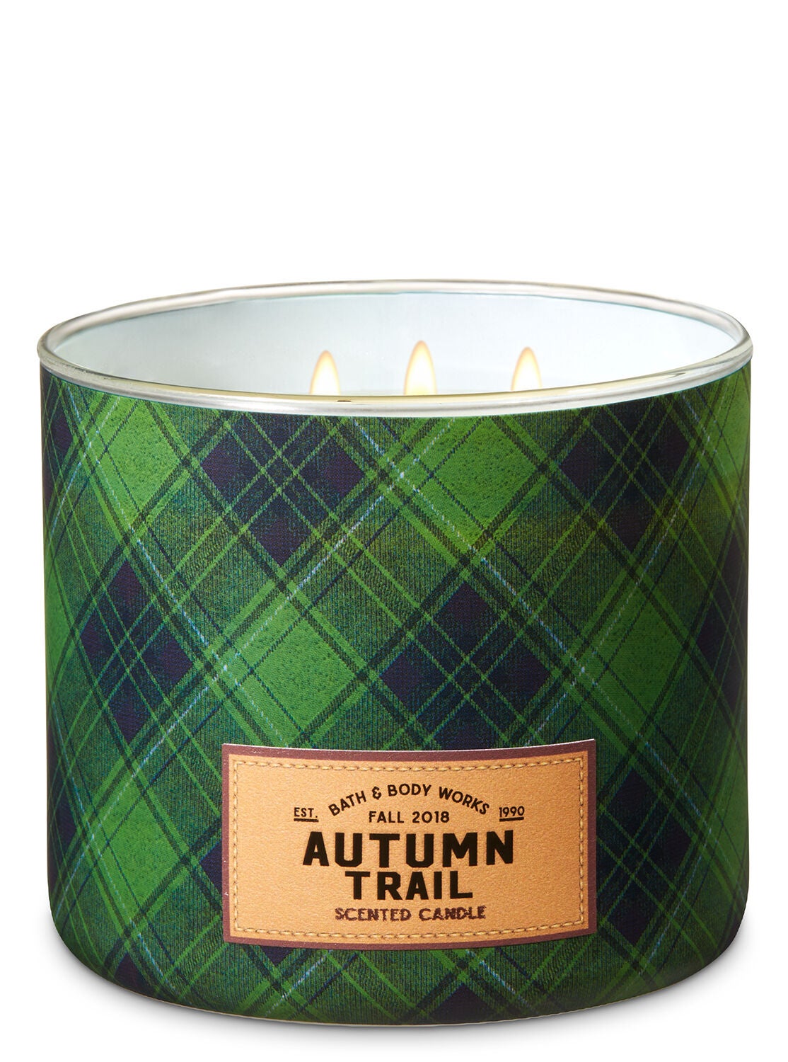 Autumn Trail 3-Wick Candle - Bath And Body Works