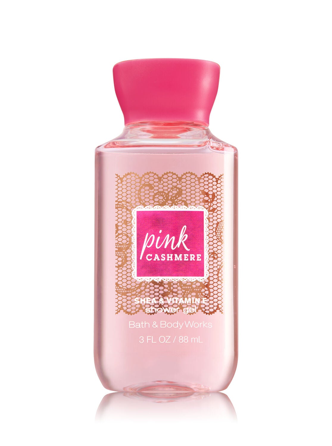 Signature Collection Pink Cashmere Travel Size Shower Gel - Bath And Body Works