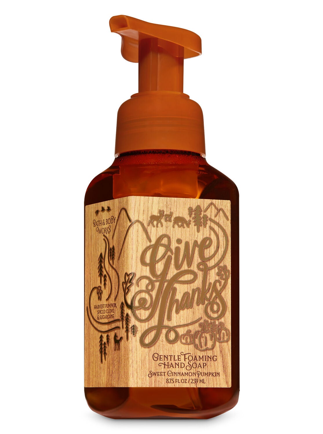 Sweet Cinnamon Pumpkin Gentle Foaming Hand Soap - Bath And Body Works