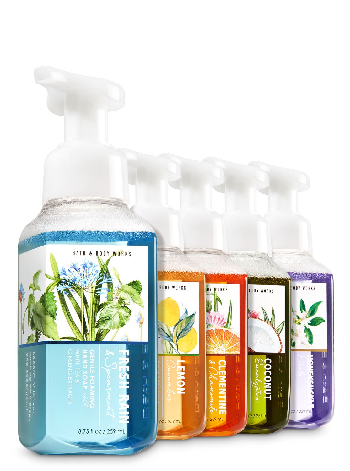 Purely Fresh 5-Pack Gentle Foaming Soap - Bath And Body Works