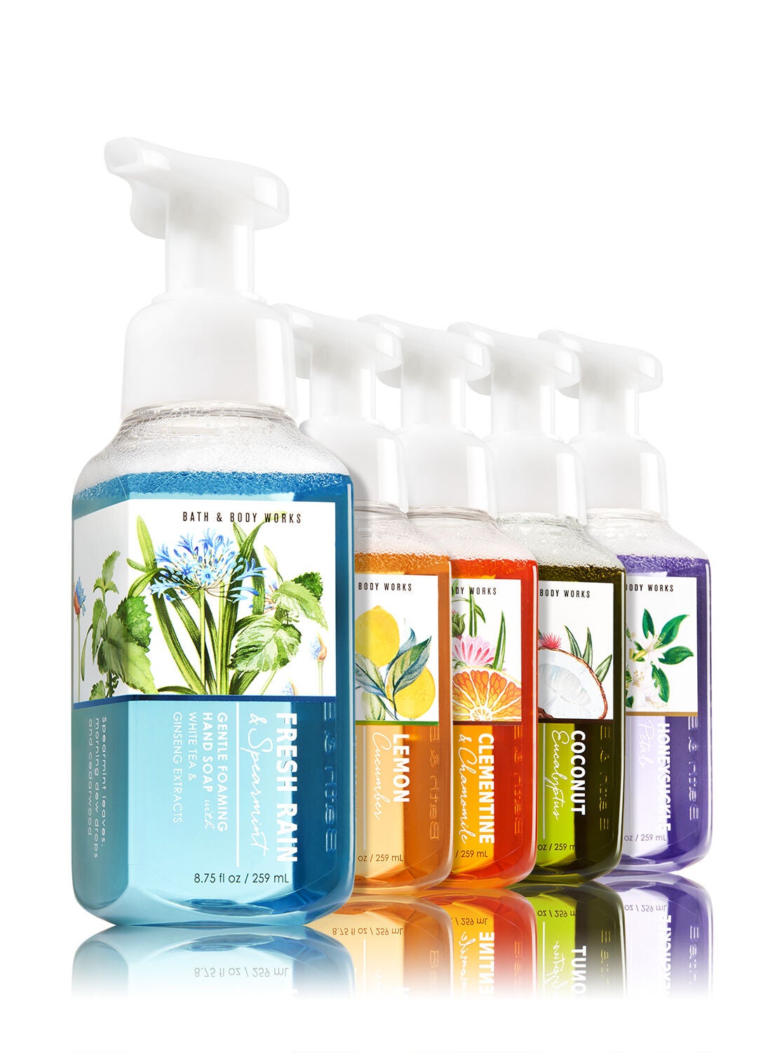 Purely Fresh 5-Pack Gentle Foaming Soap - Bath And Body Works