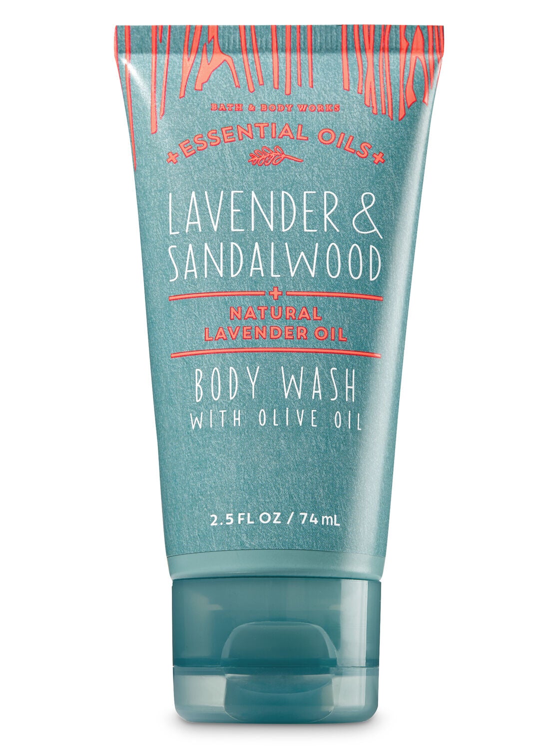 Lavender & Sandalwood Travel Size Body Wash - Bath And Body Works