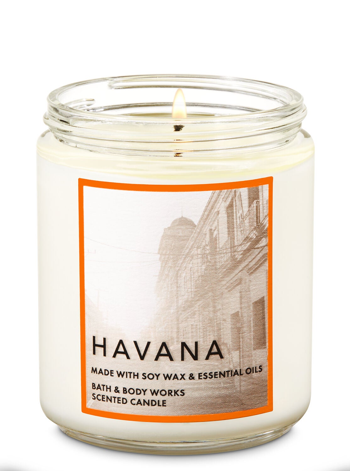 Havana Single Wick Candle - Bath And Body Works