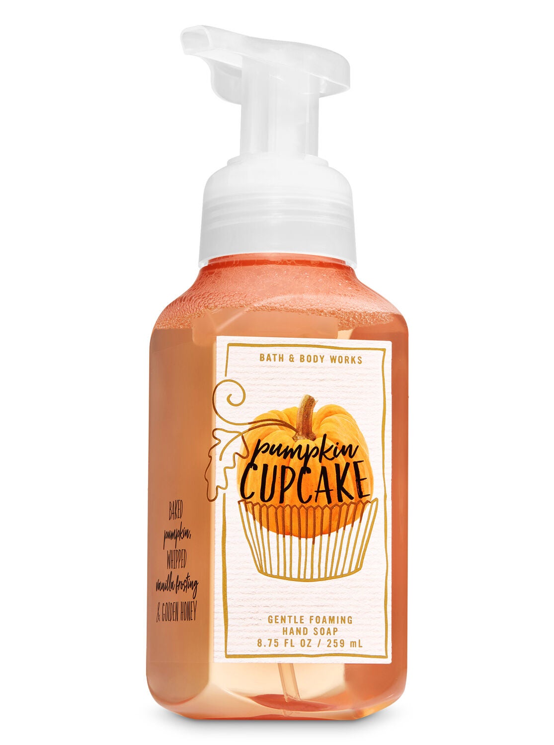 Pumpkin Cupcake Gentle Foaming Hand Soap - Bath And Body Works