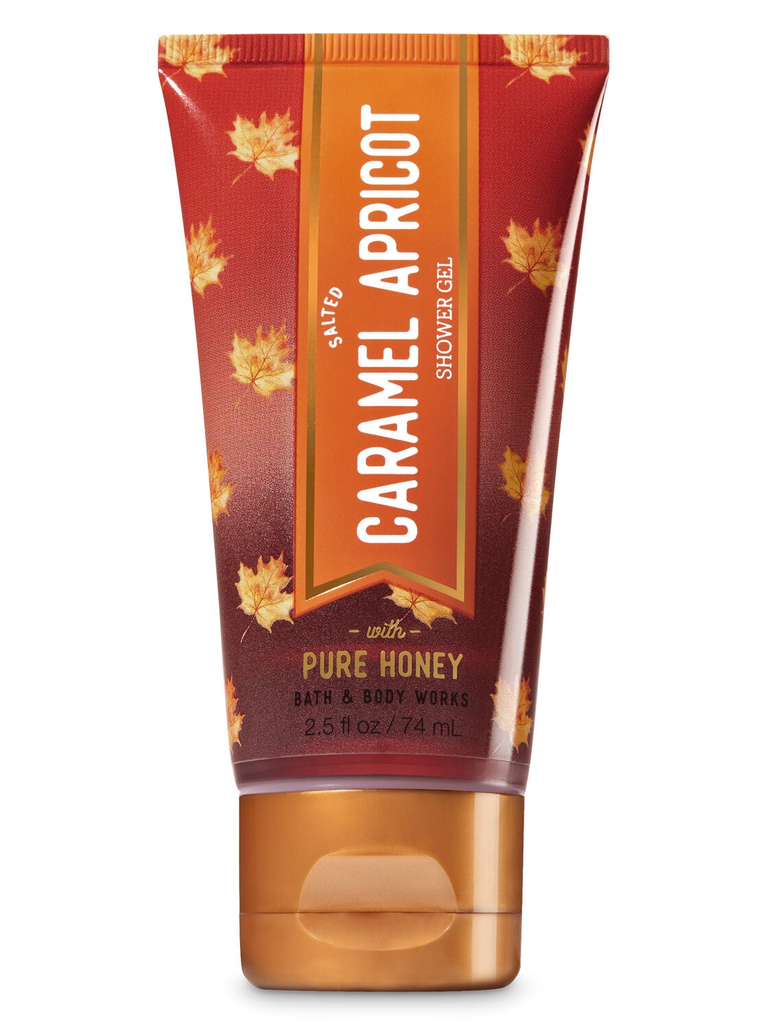 Signature Collection Salted Caramel Apricot Travel Size Shower Gel - Bath And Body Works