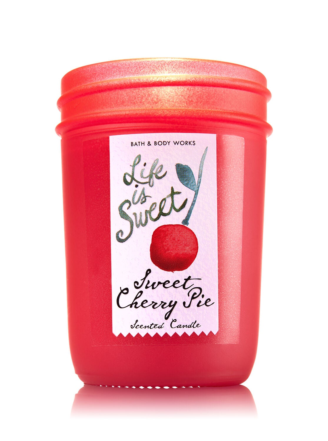 Sweet Cherry Pie Medium Candle - Bath And Body Works
