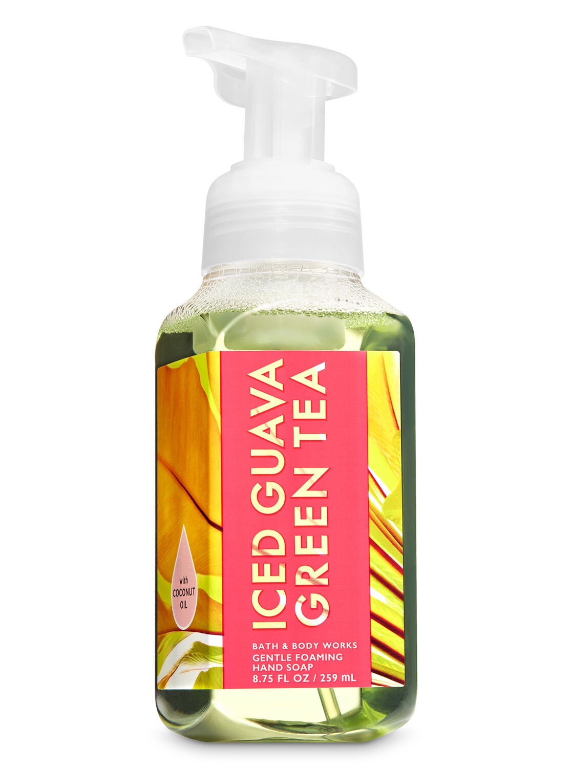 Iced Guava Green Tea Gentle Foaming Hand Soap - Bath And Body Works