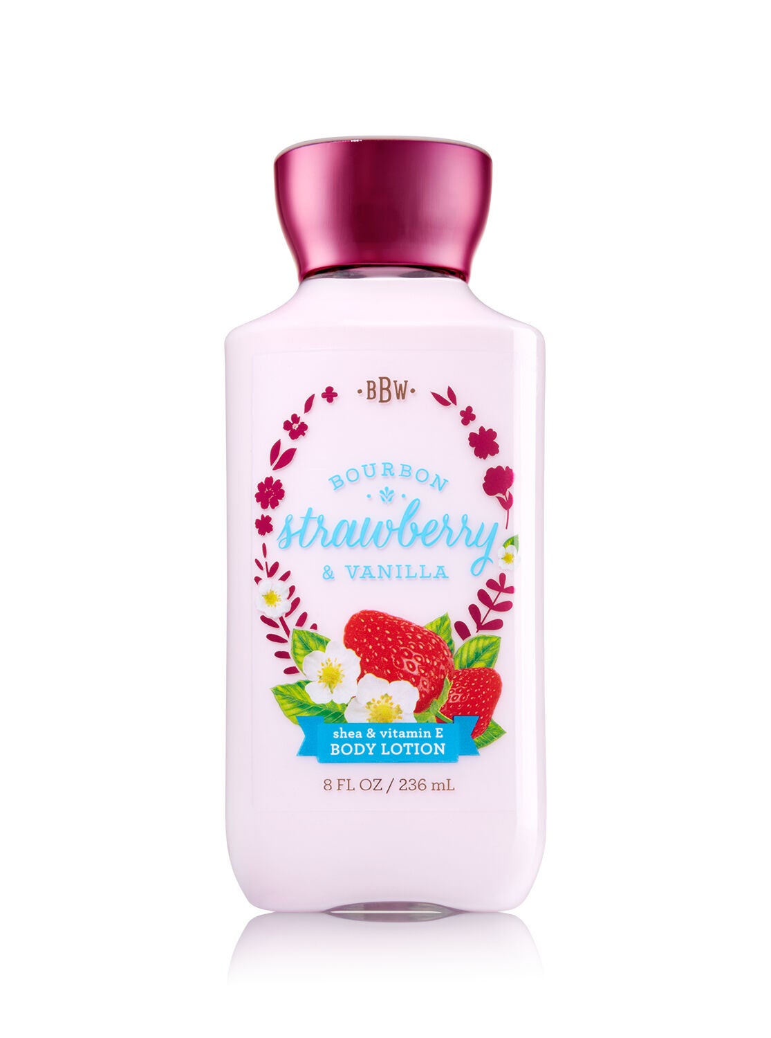 Signature Collection Bourbon Strawberry Vanilla Body Lotion - Bath And Body Works