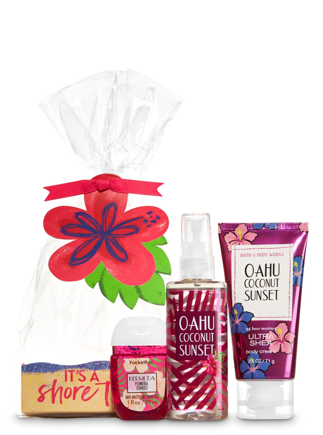 oahu coconut sunset shore thing gift set bath body works oahu coconut sunset bath and body works
