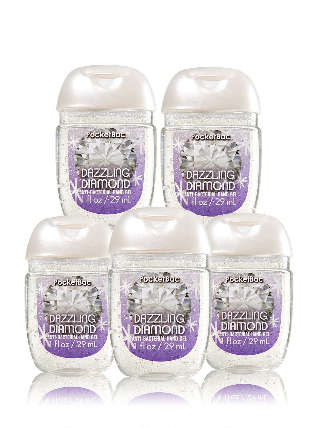 Dazzling Diamond 5-Pack PocketBac Sanitizers - Bath And Body Works
