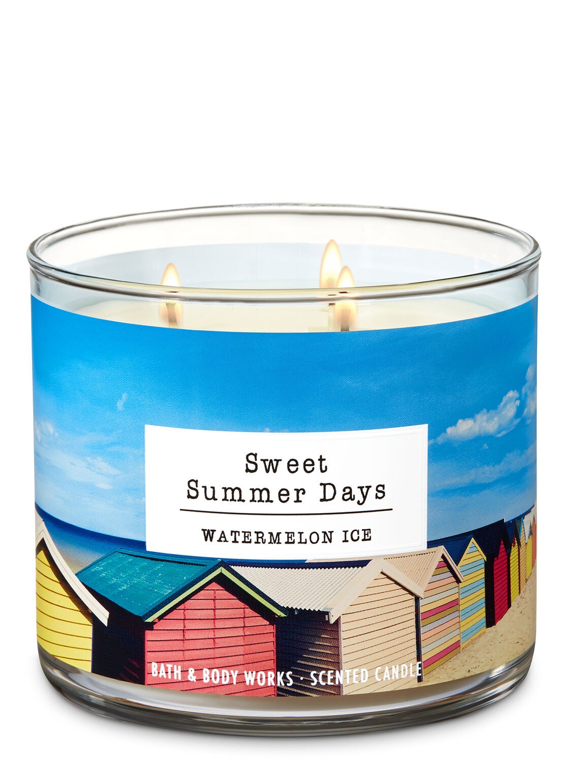 Watermelon Ice 3-Wick Candle - Bath And Body Works