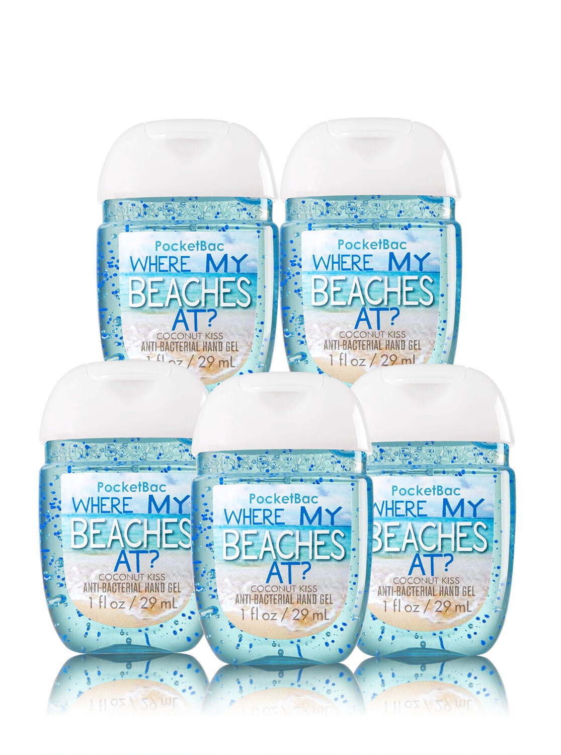 Where My Beaches At? 5-Pack PocketBac Sanitizers - Bath And Body Works