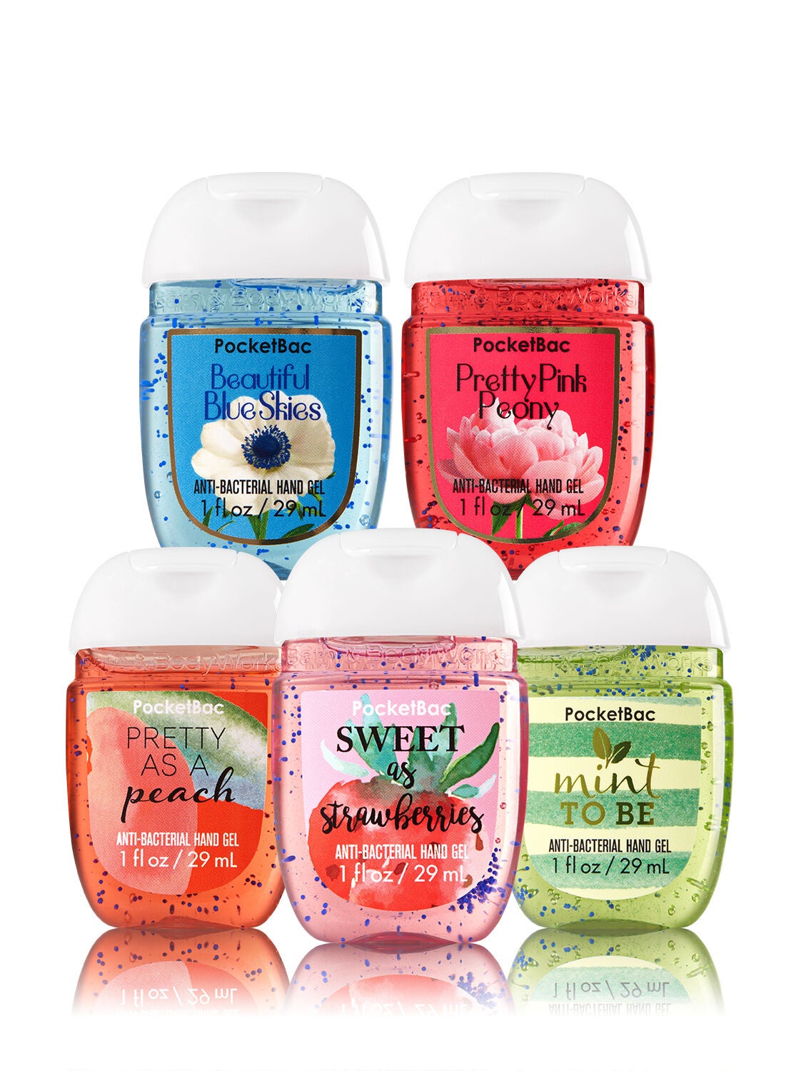 You're So Beautiful 5-Pack PocketBac Sanitizers - Bath And Body Works